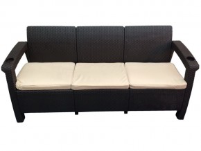 Диван Yalta Sofa 3 Set шоколадный в Ноябрьске - noyabrsk.magazin-mebel74.ru | фото