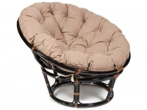 Кресло Papasan 23/01 W с подушкой Antique brown, экошерсть Коричневый в Ноябрьске - noyabrsk.magazin-mebel74.ru | фото