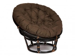 Кресло Papasan 23/01 W с подушкой Antique brown, ткань Коричневый в Ноябрьске - noyabrsk.magazin-mebel74.ru | фото