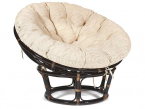 Кресло Papasan 23/01 W с подушкой Antique brown, ткань Старт в Ноябрьске - noyabrsk.magazin-mebel74.ru | фото