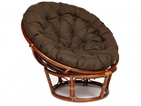 Кресло Papasan 23/01 W с подушкой Pecan, ткань Коричневый в Ноябрьске - noyabrsk.magazin-mebel74.ru | фото