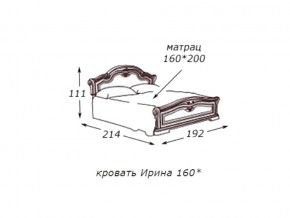 Кровать 2-х спальная 1600*2000 с ортопедом в Ноябрьске - noyabrsk.magazin-mebel74.ru | фото