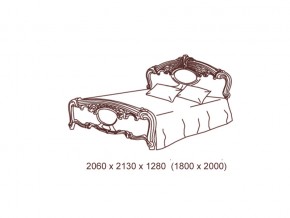 Кровать 2-х спальная 1800*2000 с основанием в Ноябрьске - noyabrsk.magazin-mebel74.ru | фото