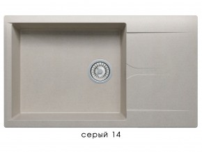 Мойка гранитная Gals-862 Серый 14 в Ноябрьске - noyabrsk.magazin-mebel74.ru | фото