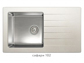 Мойка комбинированная Tolero twist TTS-860 Сафари 102 в Ноябрьске - noyabrsk.magazin-mebel74.ru | фото