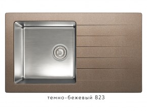 Мойка комбинированная Tolero twist TTS-860 Темно-бежевый 82 в Ноябрьске - noyabrsk.magazin-mebel74.ru | фото