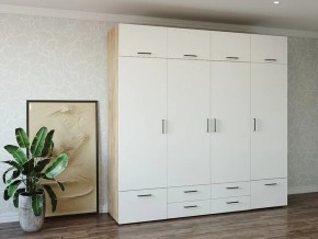 Шкаф распашной 2400К Жемчуг в Ноябрьске - noyabrsk.magazin-mebel74.ru | фото