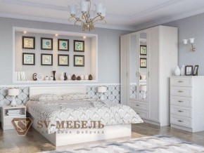 Спальня Вега Сосна Карелия Серия 2 в Ноябрьске - noyabrsk.magazin-mebel74.ru | фото