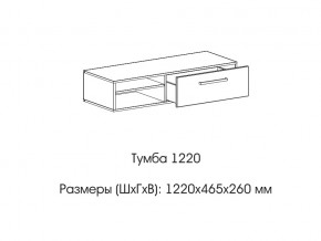 Тумба 1220 (низкая) в Ноябрьске - noyabrsk.magazin-mebel74.ru | фото